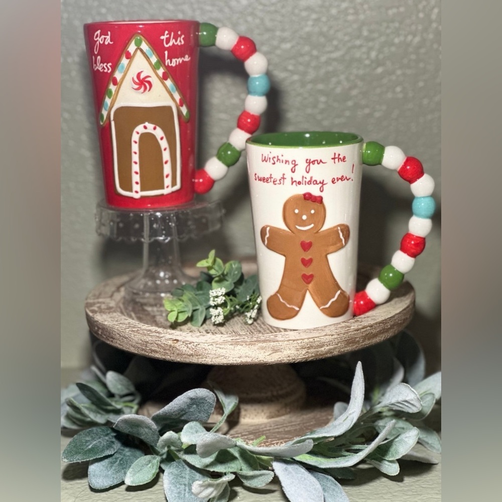 Sandra Magsamen Gingerbread Mug Set of 2 *Discontinued*